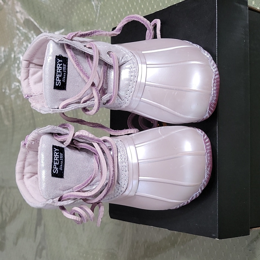 Toddler girl Sperry Duck Boots